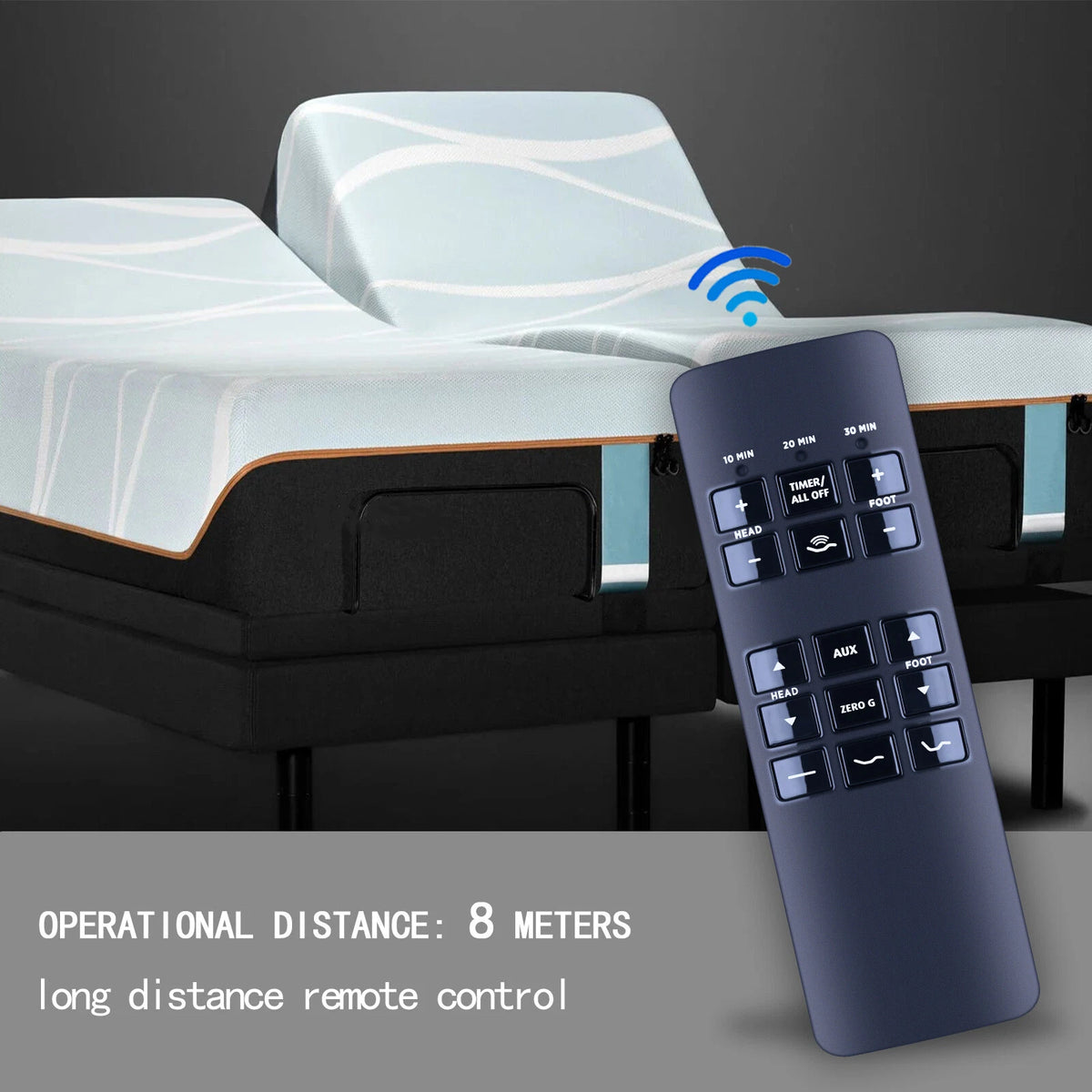 Remote Control For Body Logic Lifestyle Base RF258C 77796 Adjustable bed base