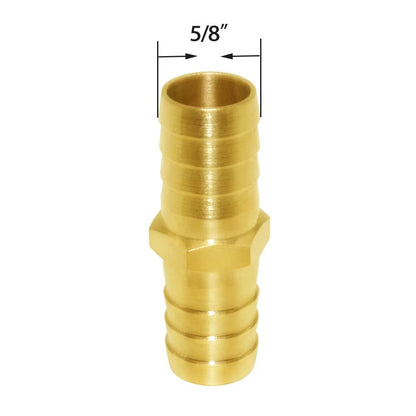 Joywayus 3PCS Solid Brass 5/8" Hose Repair Connectors with 5/8",