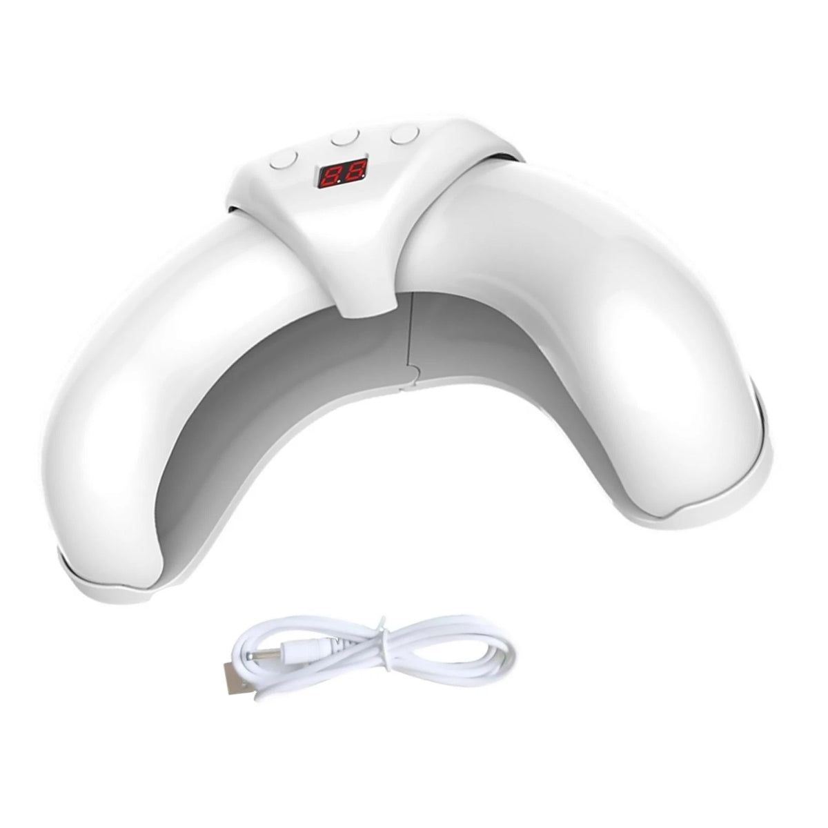 Nail Fungus Light Therapy Device 22 LEDs Blue Infrared Portable USB Charging