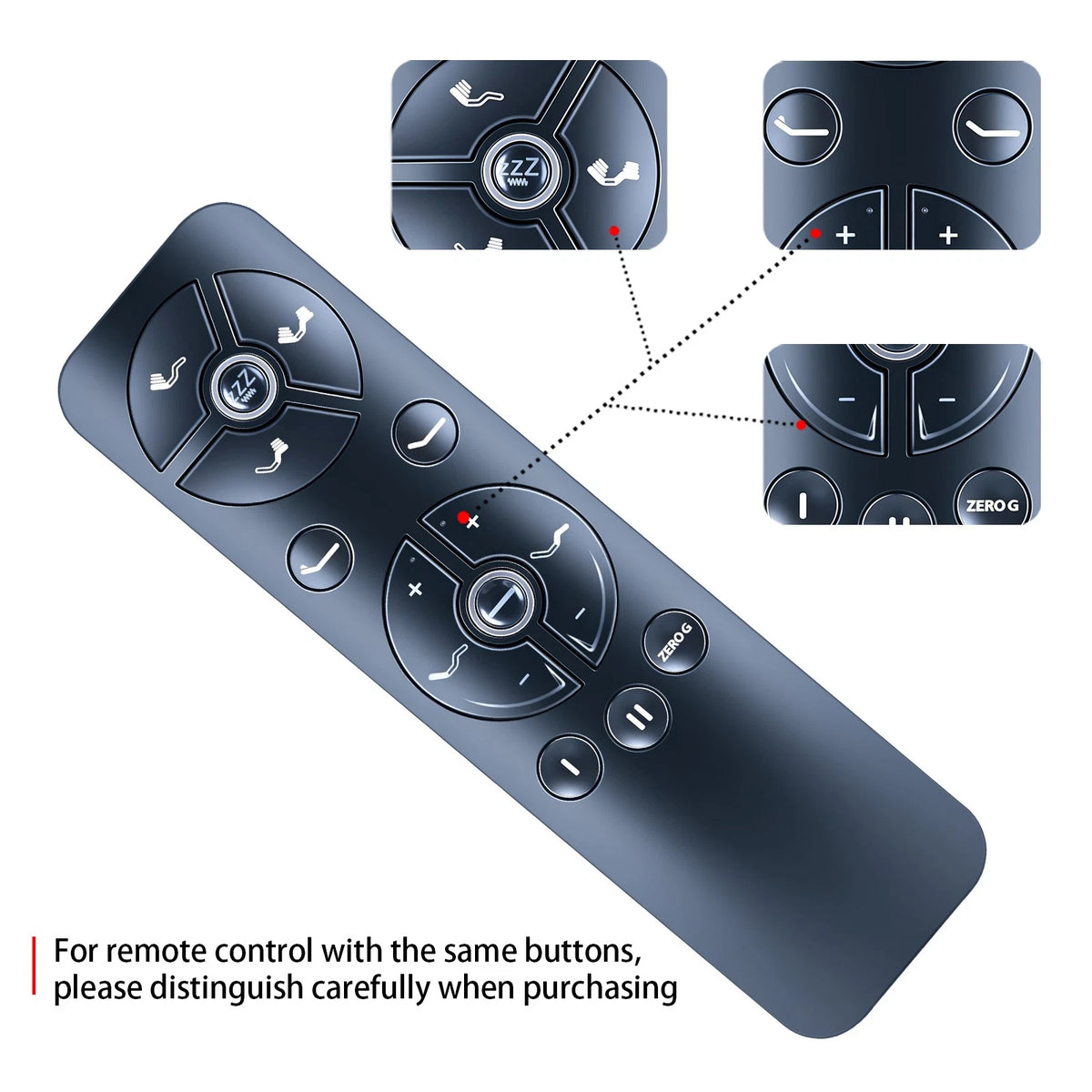 Remote Control For Blissful Nights Adjustable Bed Frame