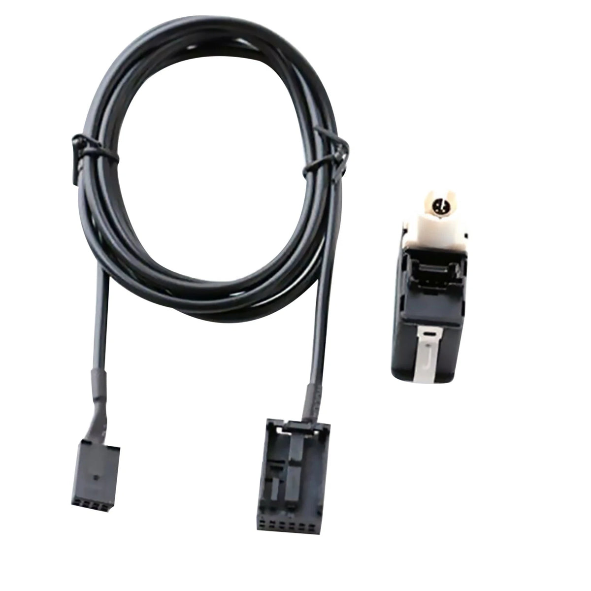 Car Dash Audio 12Pin Cable Adapter AUX USB Replacement For BMW E39 E53 X5