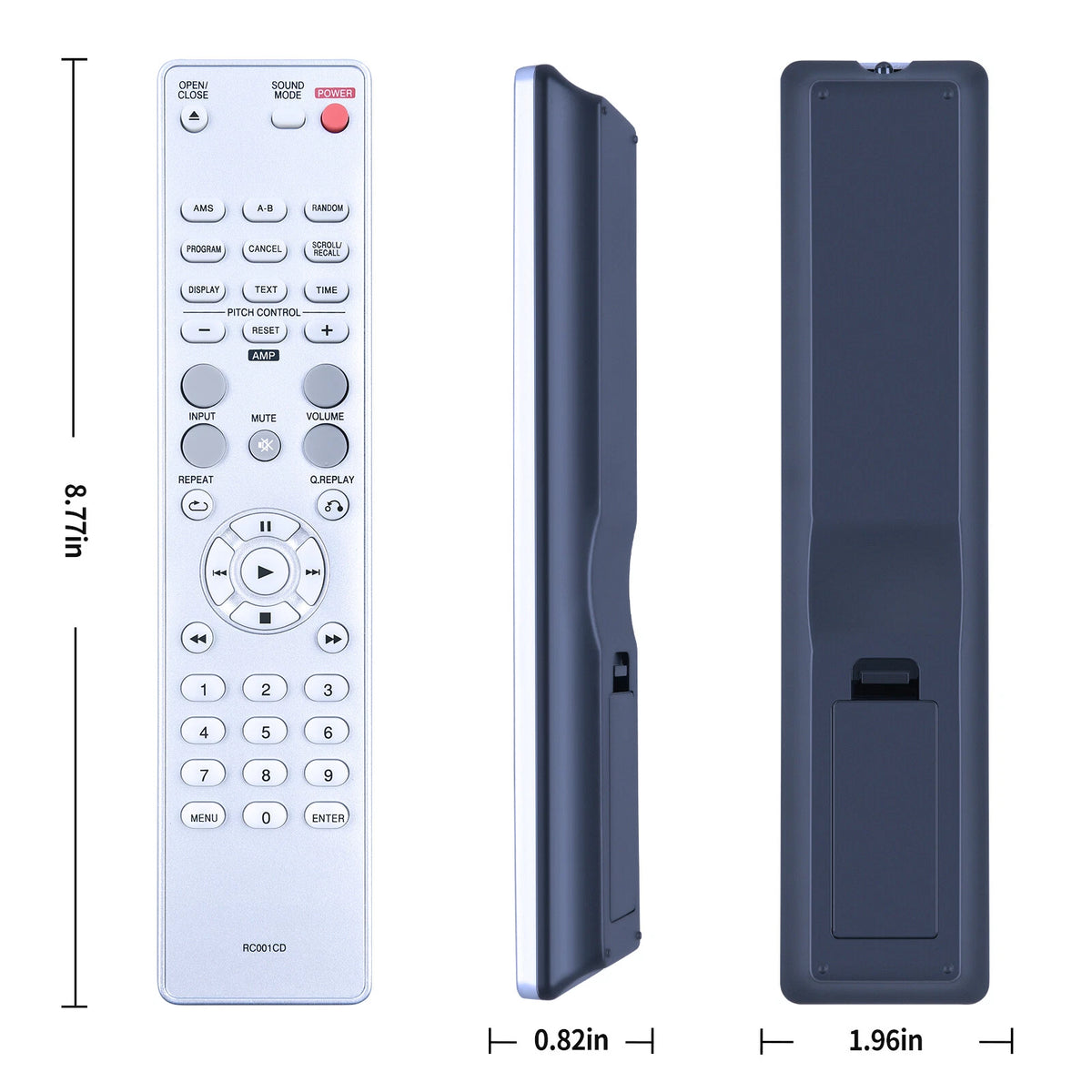 RC001CD For Marantz CD Player Remote Control CD8003 CD5004 D5003 CD6004