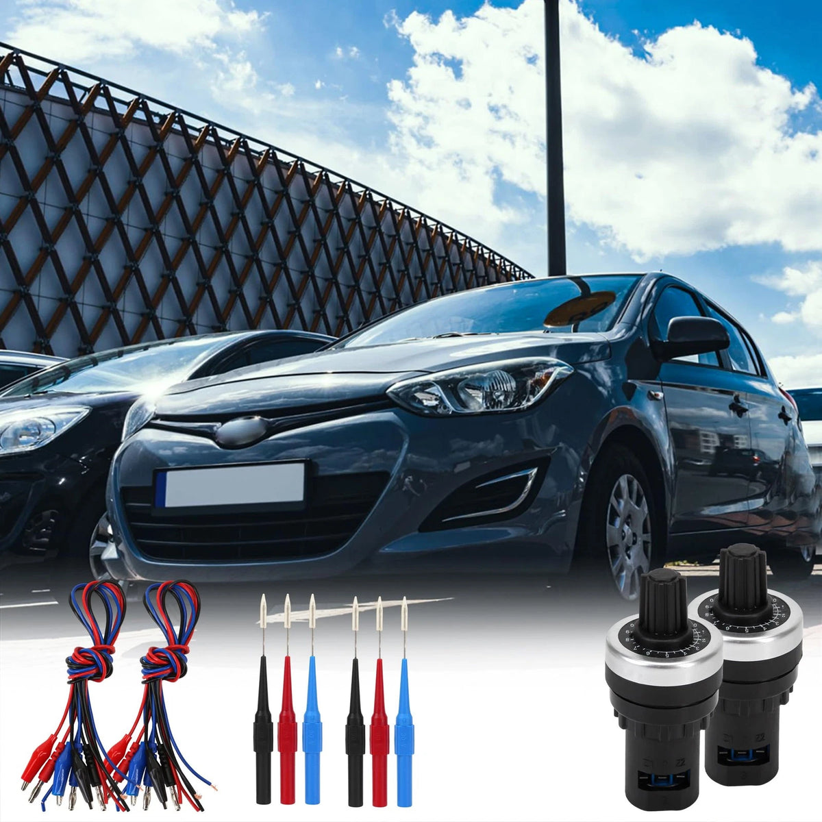2PCS Analog Sensor Tester Automotive Simulator – Vehicle...