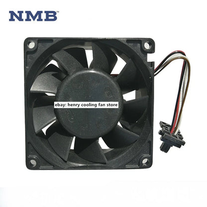 NMB 3115RL-05W-B66 DC 24V 0.50A 80*80*38MM Cooling Fan For ABB Inverter ACS880