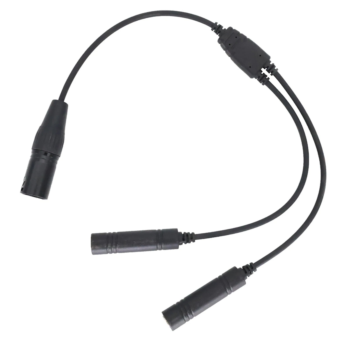 General Ation Dual Plugs Cable Repairing Parts For Airbus 5 Pin XLR Headset