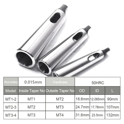 Adapter drill sleeve Fiit for reducing the diameter of Morse taper shank drills