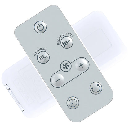 Replacement Remote Control For Rowenta Turbo Silence Extreme Fan VU5870