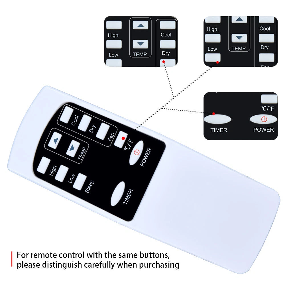 COV30332906 Remote Control For LG Air Conditioner LP0813WNR LP0815WNR LP0815WNR