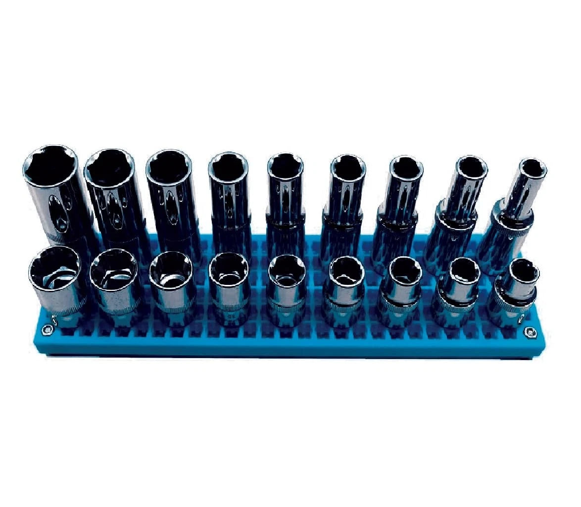 Organizer Genie ® - One Blue Slim Pegboard to organize your Medium,