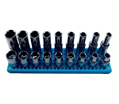 Organizer Genie ® - One Blue Slim Pegboard to organize your Medium,