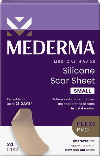 Mederma Medical Grade Silicone Scar Sheets; Improves The Appearance of Small