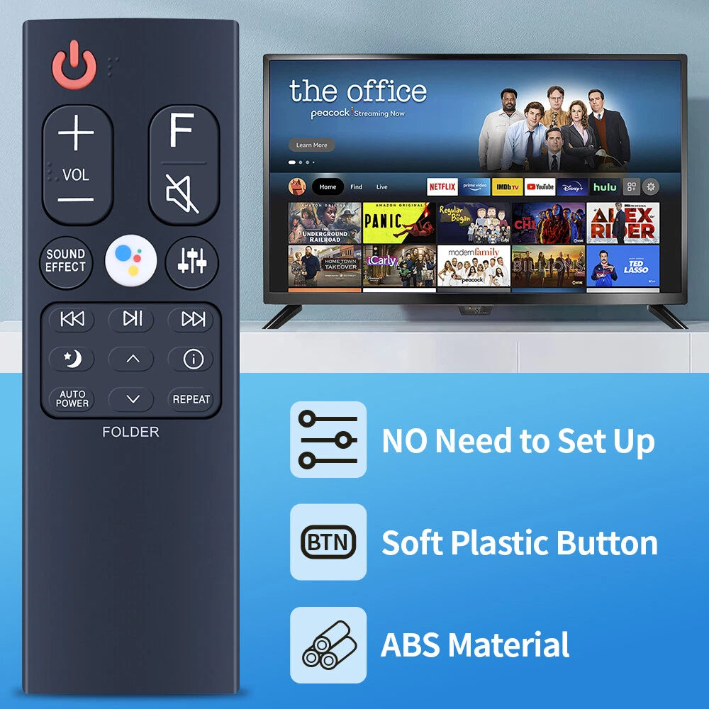 AKB75595351 Remote Control For LG Sound Bar SN8YG SN9YG SPN8-W SN10YG SN11RG