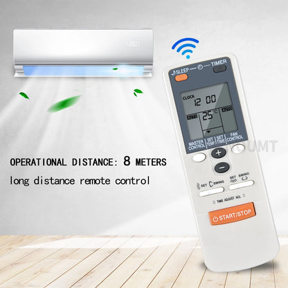 Remote Control For Fujitsu Air Conditioner AR-JW1 AR-JW2 AR-DB3 AR-DB5 ASU9R2