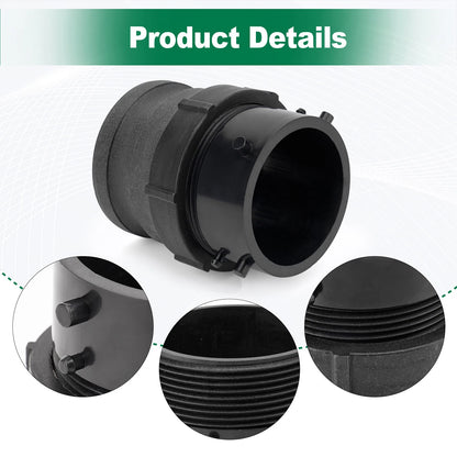 360785 Waste Master RV Sewer Hose Male Bayonet Fitting Converter , Black