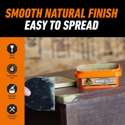 Gorilla All Purpose Wood Filler Repair Kit with Putty 1 - Pack,