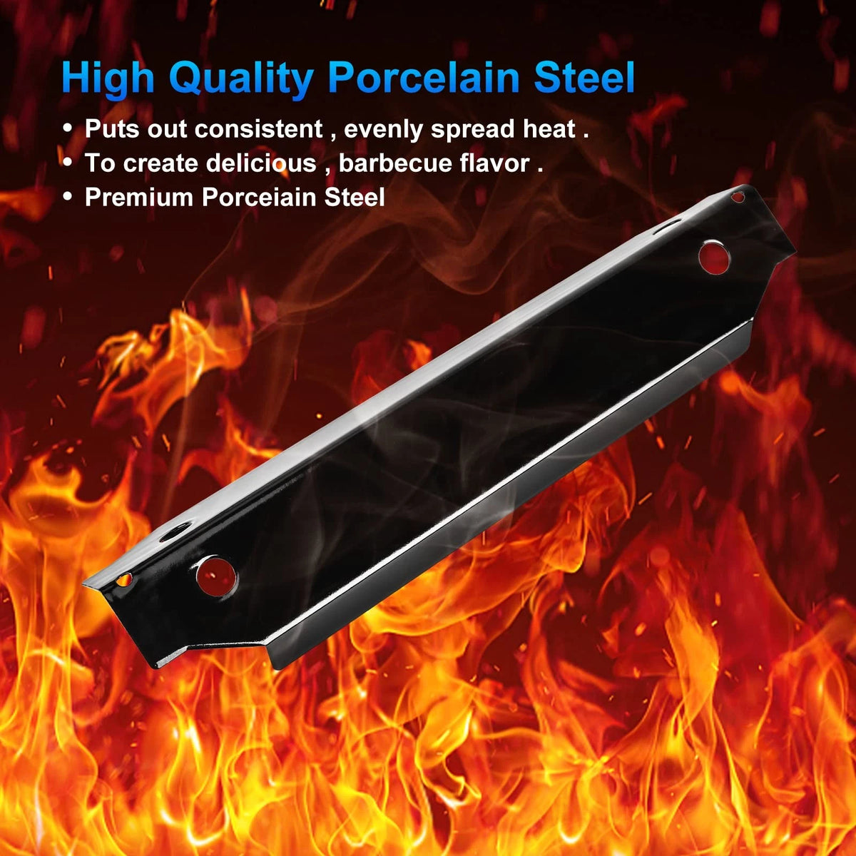 Uniflasy Grill Heat Shield Tent Replacement for Dyna-Glo 13 7/10 inch
