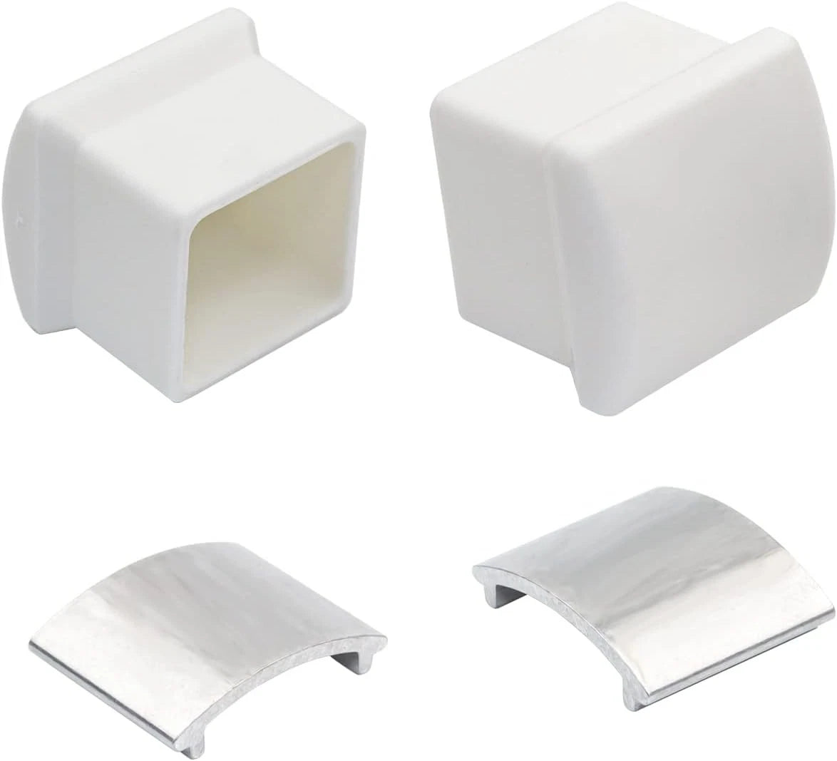 AC36-2 Rubber Tips End Caps fits Extension Ladder Standoff for Werner White