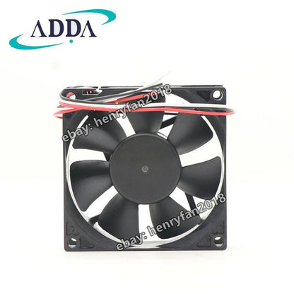 ADDA AD08012HX257304 Axial Fan 12V 0.18A 80*80*25MM 3wire High Speed Cooling Fan
