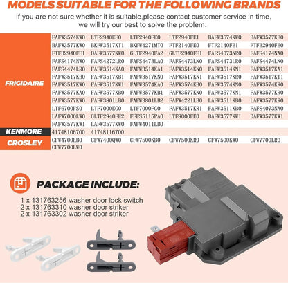 131763256 1317632 Washer Door Latch Lock 131763202 131763310 Door...