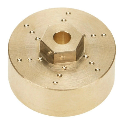 1/24 6mm Brass Widened Wheel Hub Counterweights For  Axial SCX24 90081 RC Car