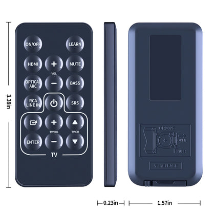 MXSB-252 Replacement Remote Control For MAXELL Digital SoundBase TV Speaker