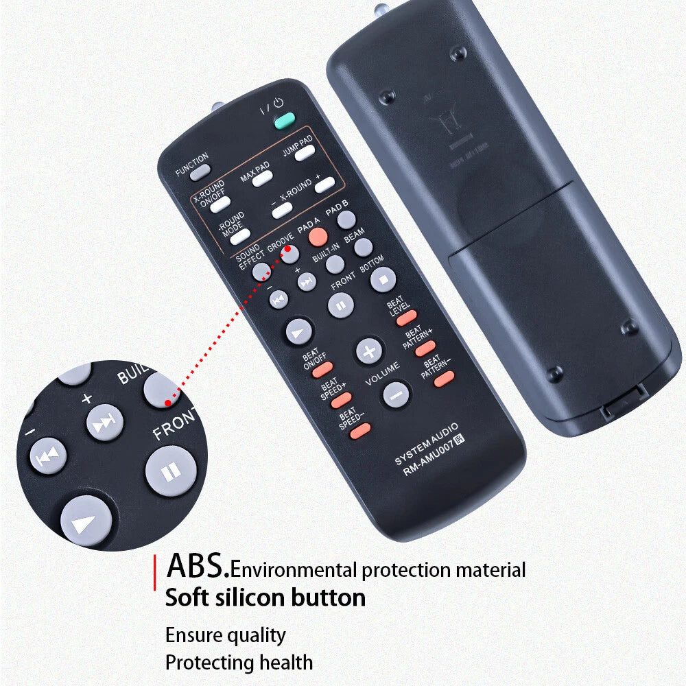 RM-AMU007 Remote Control For Sony LBT-ZUX9 FST-ZUX9 SS-ZUX9 HCD-ZUX9