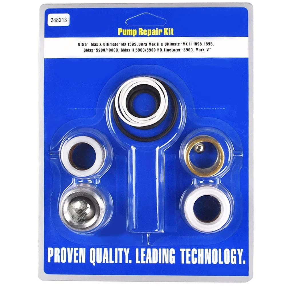 248213 Pump Repair Packing Kit for Airless Paint Sprayer 1095 1595 5900...