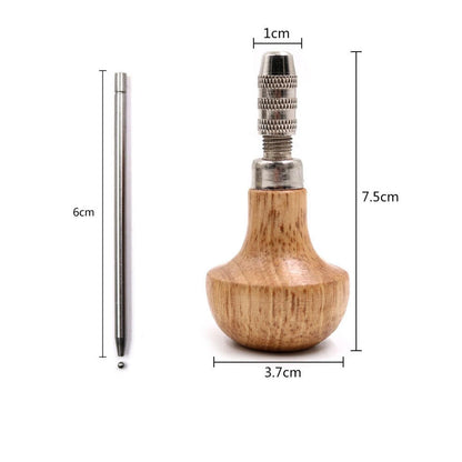 23Pcs/set Beading Tool Diamond Stone Pearl Grain Tools Beader With Wood Handle D
