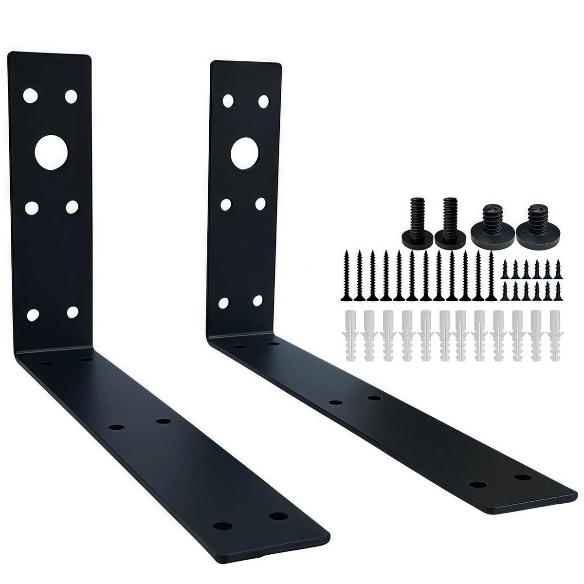 Shelf Brackets for Suncast Sheds,Iron Accessory Outdoor Sheds Black