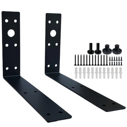 Shelf Brackets for Suncast Sheds,Iron Accessory Outdoor Sheds Black
