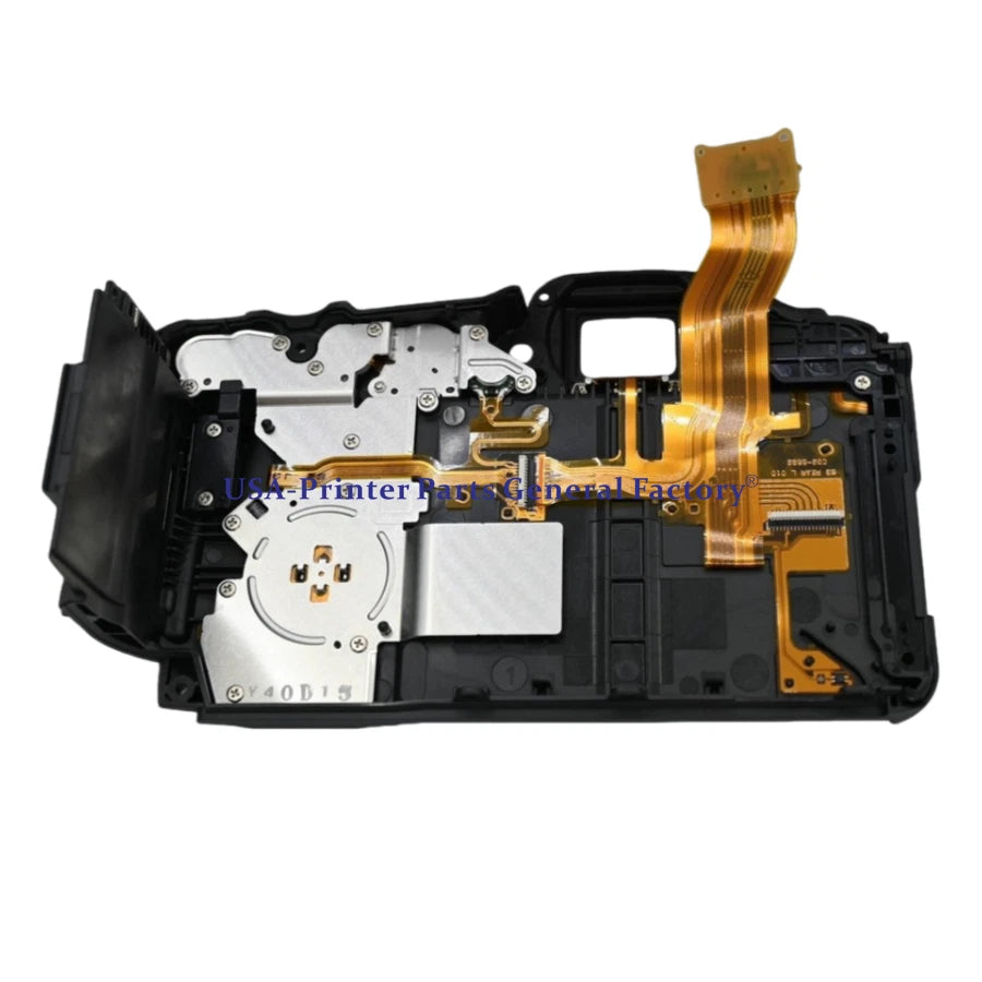 Rear Cover Back Shell Case + Button Flex Cable Compatible For Canon EOS R6 II