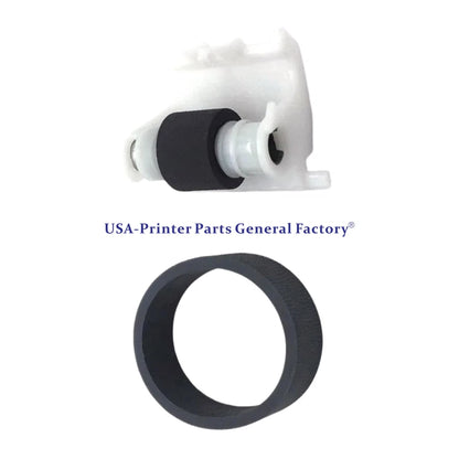10sets Feed Separation Pickup Roller Rubber Tire For EPSON L4267 L4366 L4269