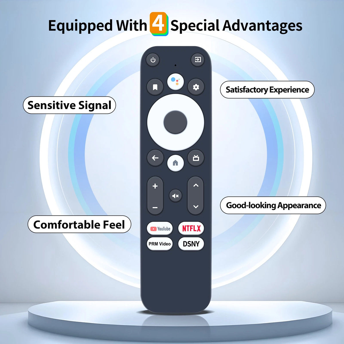 R-C-OHS-C008 Bluetooth Voice Remote Control For Homatics Stick HD