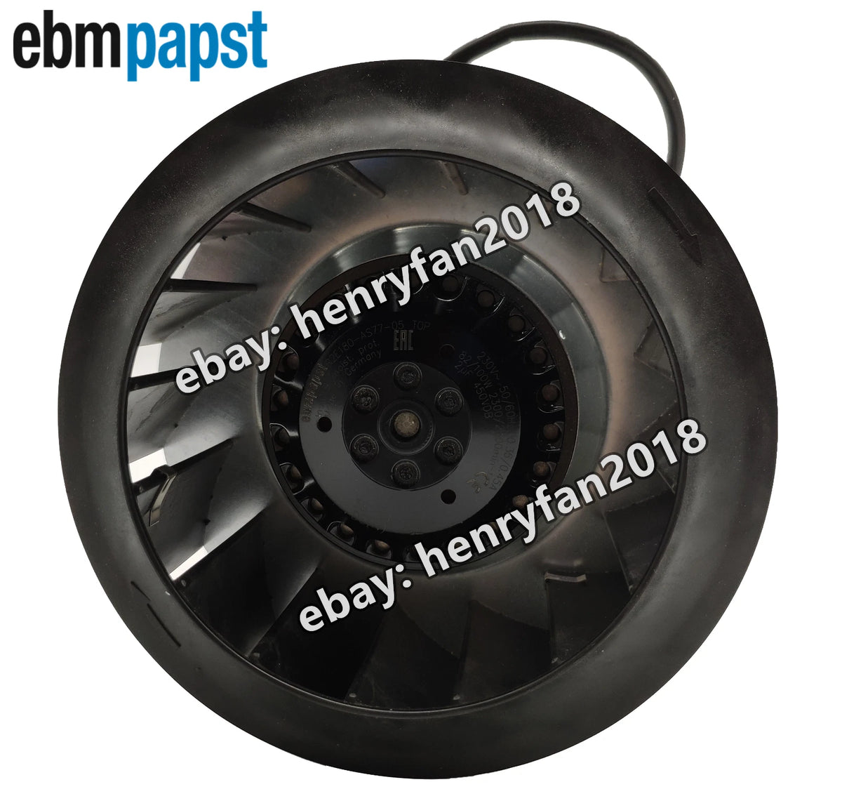 Ebmpapst Fan R2E180-AS77-05 Cooling Fan 230V 0.36/0.45A 82/100W 2300RPM Fan