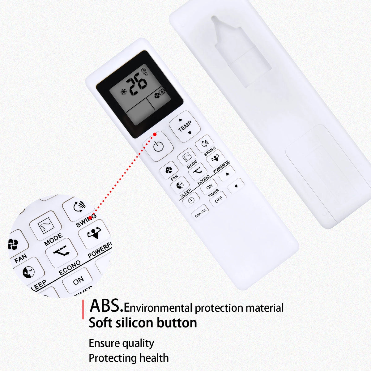 ARC486A2 Remote Control For Daikin ATXC-C, ATXC-D Series Air Conditioner