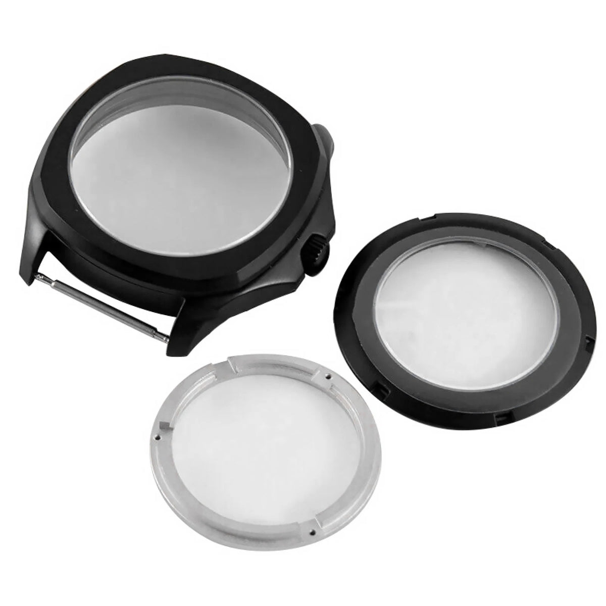 PVD Coated Stainless Steel Watch Case For ETA 2824/36 For Miyota 8215 Movement