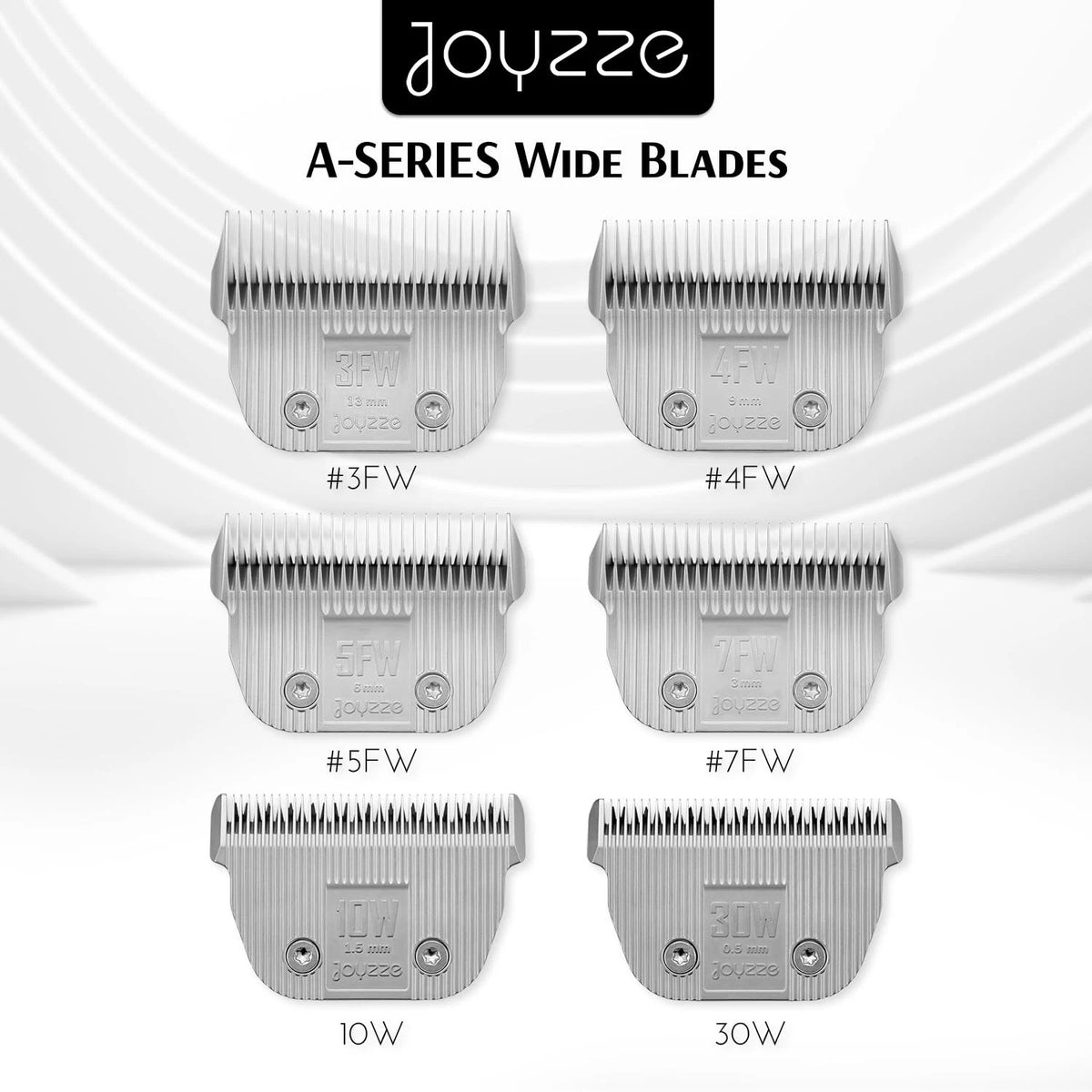 JOYZZE Raptor/Falcon Series A Wide Blade - Professional 7FW (3 mm), White