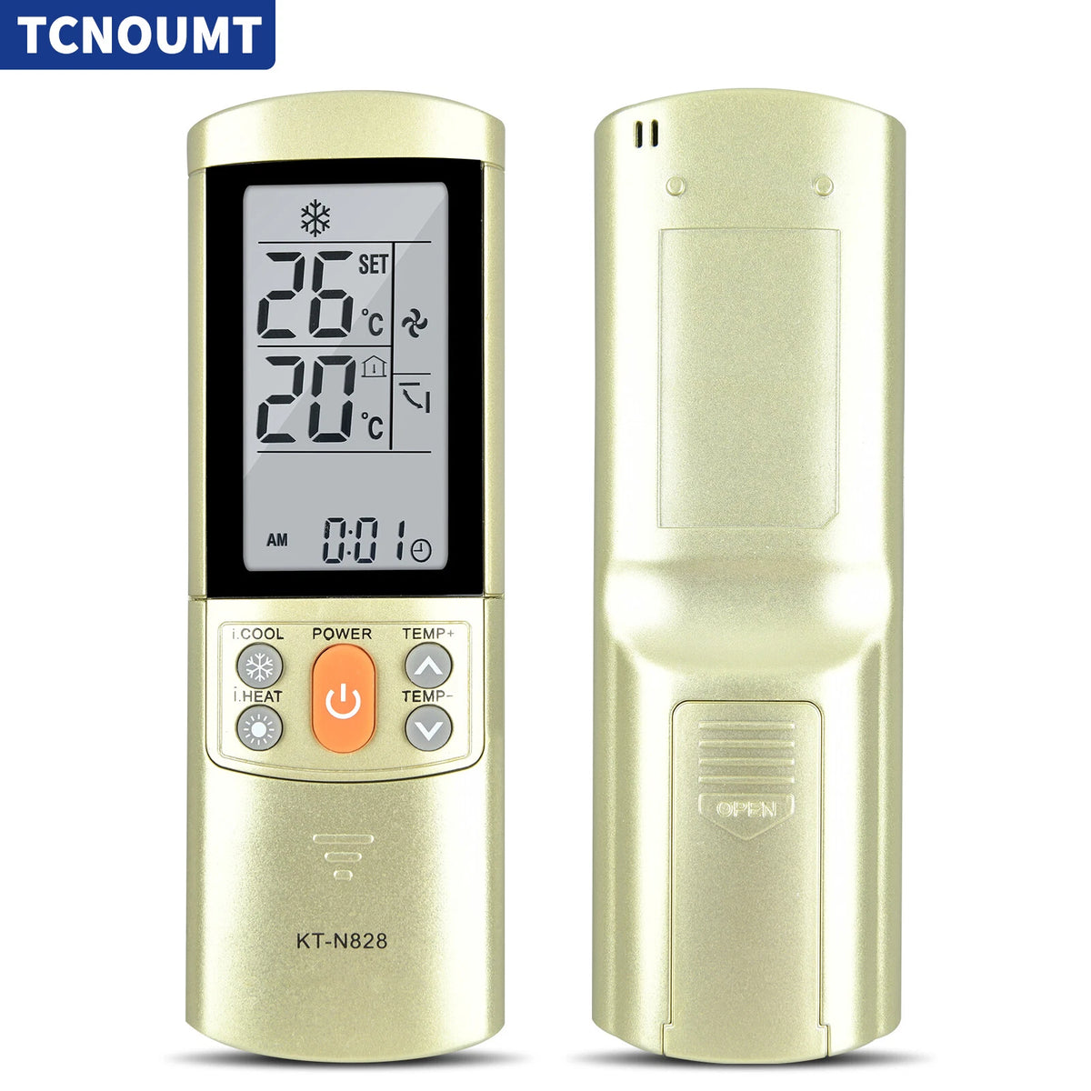 KT-N828 2000 in 1 Universal AC Remote For Toshiba Midea Daikin Air Conditioner