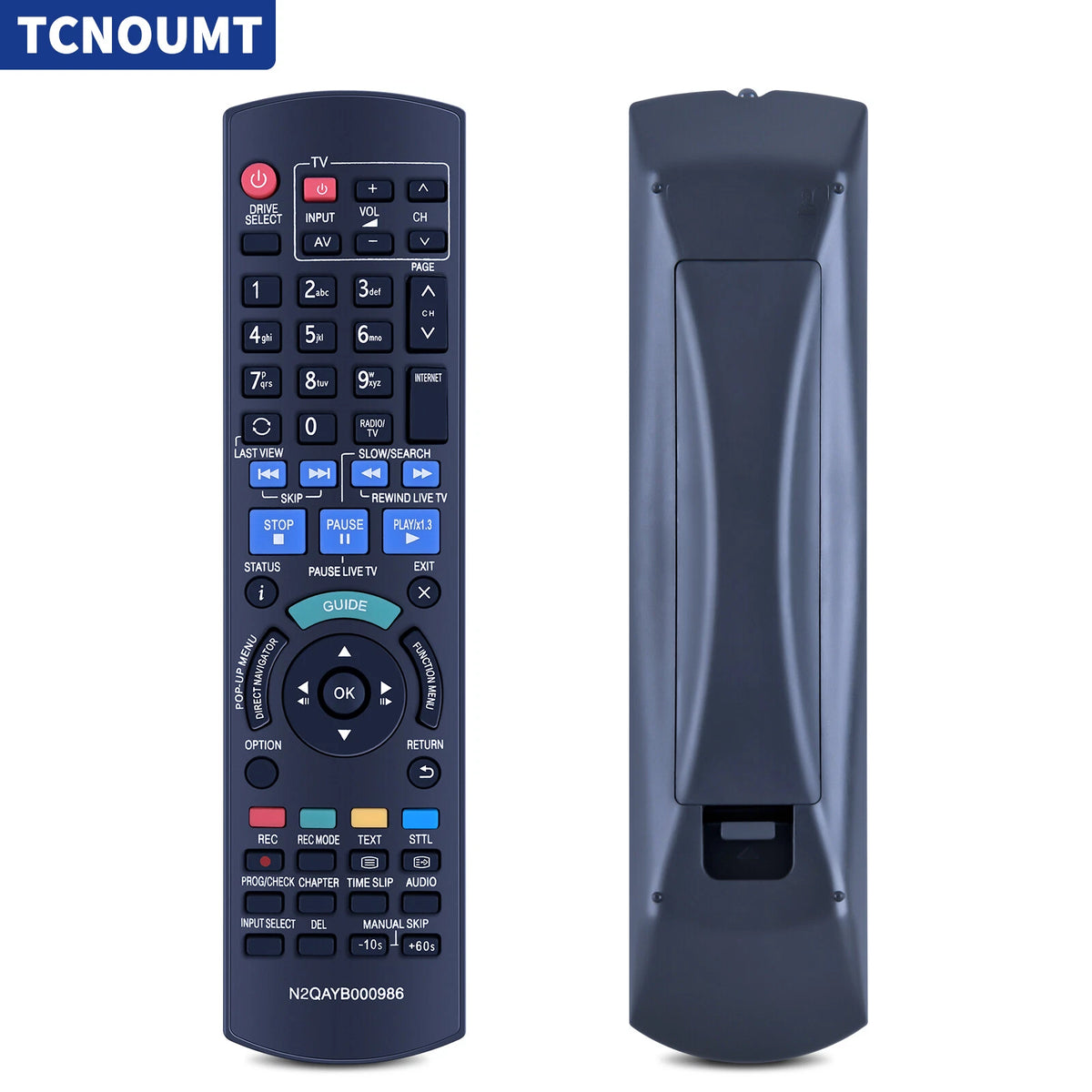 N2QAYB000986 Remote Control For Panasonic DMK-BCT740,DMR-BCT74,DMR-BCT740