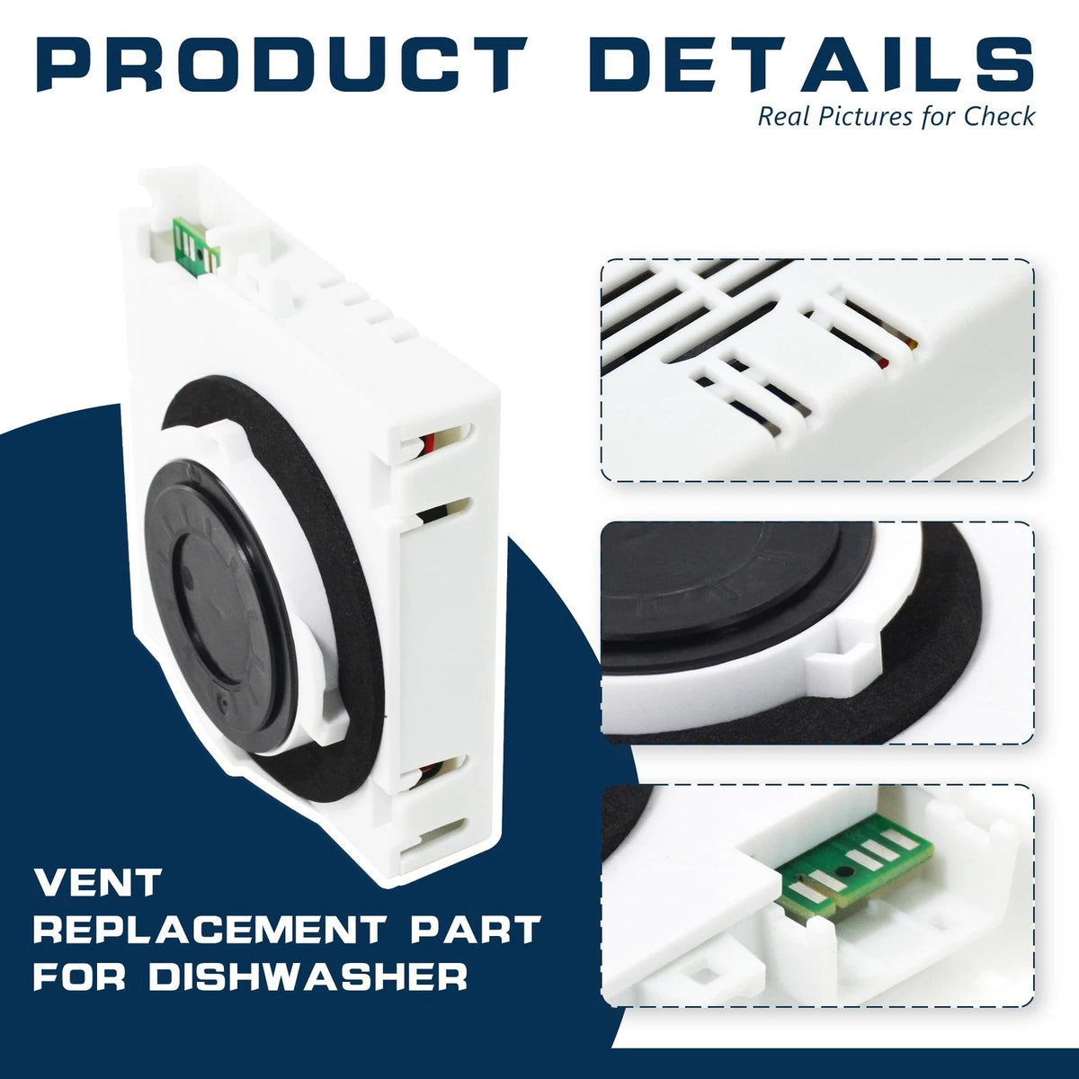 ZNTVW 5304523304/154861101 Dishwasher Vent Assembly Compatible with...