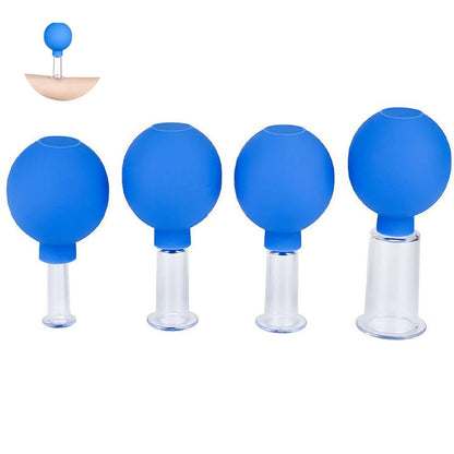 JIELUO Facial Cupping Therapy Set Plastics, Eye Face Vacuum Massage Anti Blue
