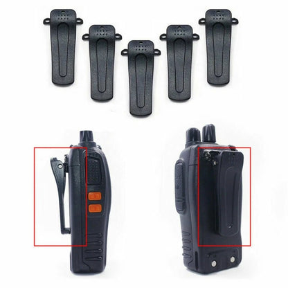 5X Walkie Talkie Belt Clip For Retevis H777 BaoFeng 666S/777S/888S Radio C