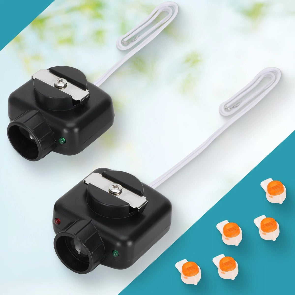2 for Linear Garage Door Opener Sensors Beam Eyes Kit,Compatible with Linear...
