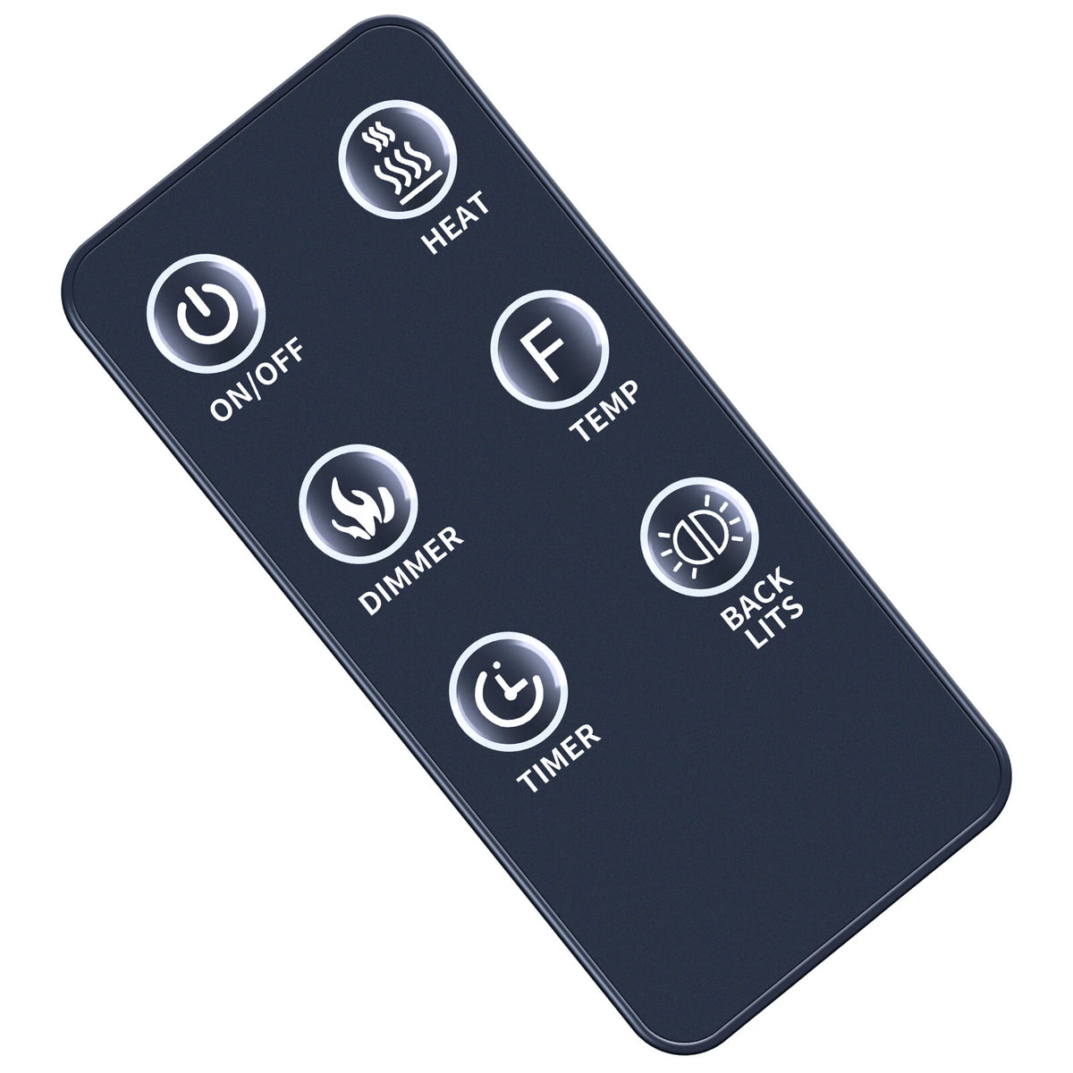 Remote Control For Mainstays Wall Mounted Electric Fireplace WFP-22C WFP-22C/XXX
