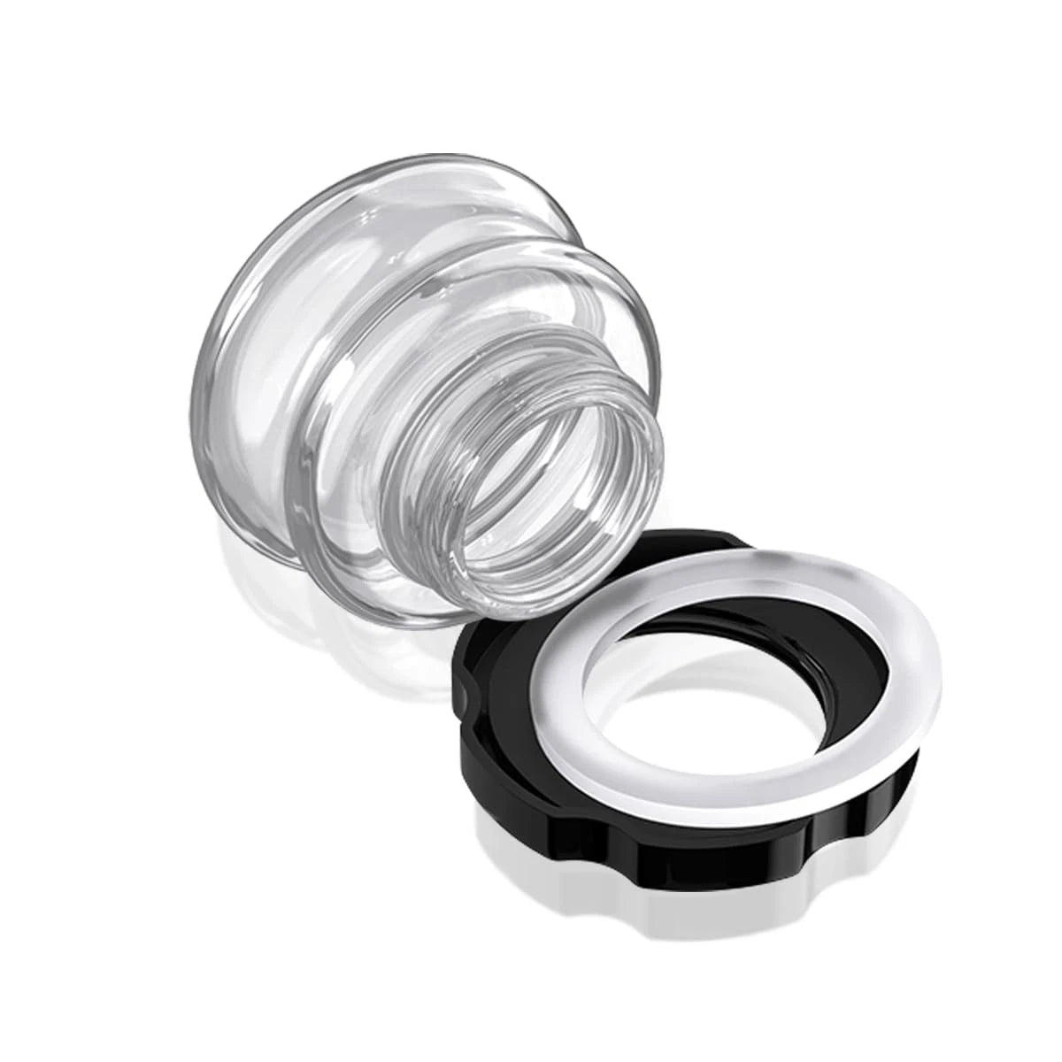 WKZO 60 Cup Coffee Percolator Glass Top Replacement Part Medium, Transparent