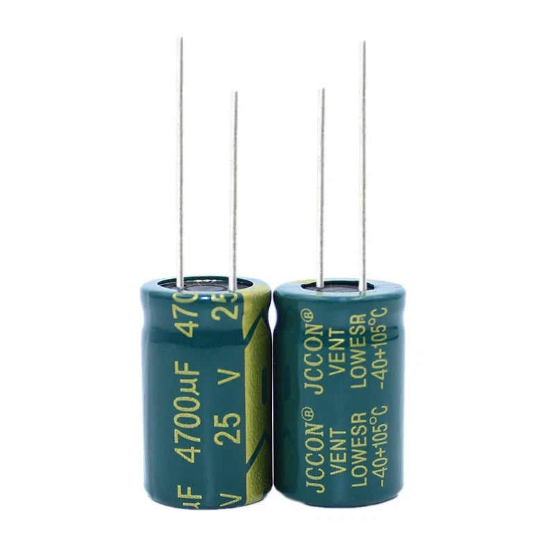 6.3V to 450V High Frequency LOW ESR Radial Electrolytic Capacitor 1uF to 22000uF