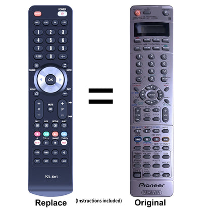 XXD3083 Replacement Remote Control For Pioneer VSX-D814 VSXD814