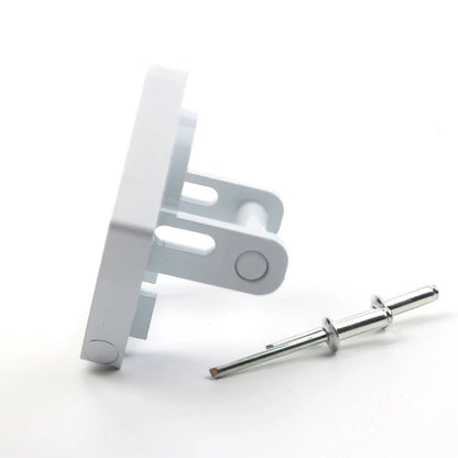 FOR RV AWNING SUNCHASER II REPLACEMENT PART BOTTOM FOOT WHITE ALUMINUM