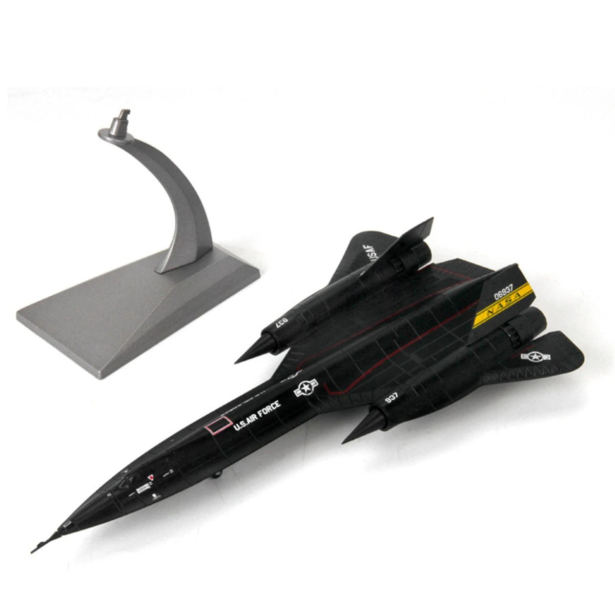 1:144 Alloy SR-71 Reconnaissance Aircraft Model Ornaments Airplane Collection