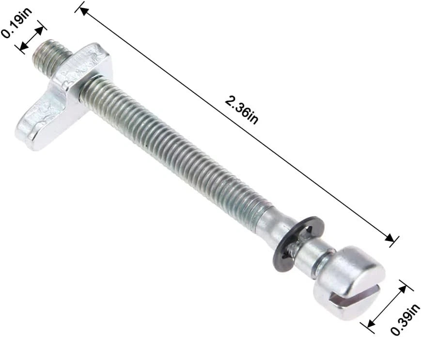 4Set Chain Tensioner Adjuster Adjusting Screw For Husqvarna 36 41 136 137...